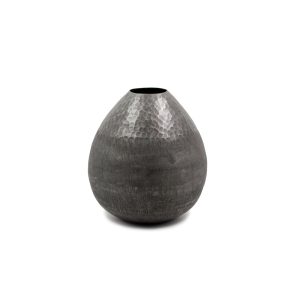 DROP ΒΑΖΟ 25x25x21cm ΑΛΟΥΜΙΝΙΟ ΓΡΑΦΙΤΗΣ