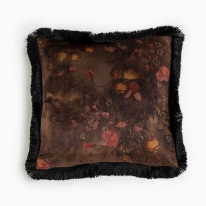 FLORES ΔΙΑΚΟΣΜΗΤΙΚΟ ΜΑΞΙΛΑΡΙ 45x45cm ΥΦΑΣΜΑ ΠΟΛΥΧΡΩΜΟ POLYESTER