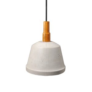 STRUCKT ΦΩΤΙΣΤΙΚΟ ΟΡΟΦΗΣ 25x25x29cm ΤΣΙΜΕΝΤΟ ΓΚΡΙ ΞΥΛΟ