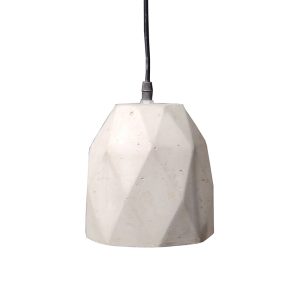 ALBA ΦΩΤΙΣΤΙΚΟ ΟΡΟΦΗΣ 15x15x16cm ΤΣΙΜΕΝΤΟ ΓΚΡΙ