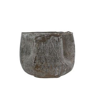 ZEOLITH ΒΑΣΗ ΡΕΣΩ 15x15x13cm ΓΥΑΛΙ ΜΕΛΙ ΧΡΥΣΟ