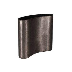 MARGO ΒΑΖΟ 29x10x29cm ΑΛΟΥΜΙΝΙΟ SMOKE BLACK
