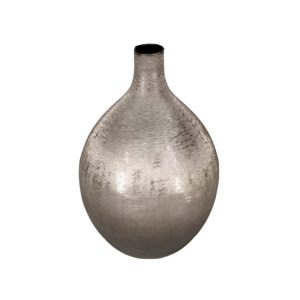VERGE 1 ΒΑΖΟ 22x22x35cm ΑΛΟΥΜΙΝΙΟ SMOKE BLACK