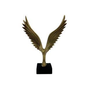 AMIG ΔΙΑΚΟΣΜΗΤΙΚΟ TOTEM 23x10x31cm POLYRESIN ΧΡΥΣΟ ΜΑΥΡΟ