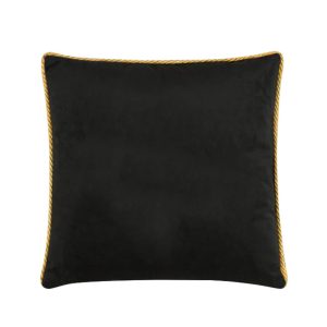 CREYR ΔΙΑΚΟΣΜΗΤΙΚΟ ΜΑΞΙΛΑΡΙ 45x45cm ΒΕΛΟΥΔΟ ΠΟΛΥΧΡΩΜΟ ΜΑΥΡΟ