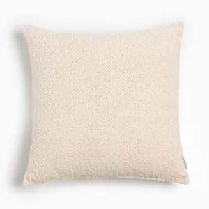 MORNINGTON ΔΙΑΚΟΣΜΗΤΙΚΟ ΜΑΞΙΛΑΡΙ 50x50cm ΒΑΜΒΑΚΙ ΑΣΠΡΟ ΒΙΣΚΟΖΗ