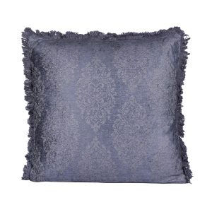 BLUEBERRY A ΔΙΑΚΟΣΜΗΤΙΚΟ ΜΑΞΙΛΑΡΙ 50x50cm ΒΑΜΒΑΚΙ ΜΠΛΕ ΒΕΛΟΥΔΟ