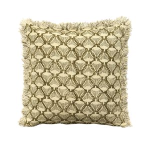 CALLISTE B ΔΙΑΚΟΣΜΗΤΙΚΟ ΜΑΞΙΛΑΡΙ 50x50cm ΒΑΜΒΑΚΙ ΛΑΔΙ ΜΠΕΖ ΒΙΣΚΟΖΗ