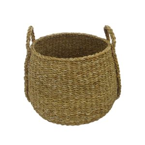 ALMAR ΚΑΛΑΘΙ ΧΕΡΟΥΛΙ SET 3ΤΜΧ 45x45x30cm SEAGRASS ΦΥΣΙΚΟ