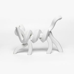 BELMA ΔΙΑΚΟΣΜΗΤΙΚΟ ΓΑΤΑ 30x8x22cm POLYRESIN ΛΕΥΚΟ