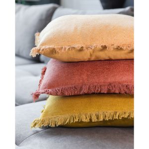 BELUD ΔΙΑΚΟΣΜΗΤΙΚΟ ΜΑΞΙΛΑΡΙ 45x45cm ΥΦΑΣΜΑ ΚΕΡΑΜΙΔΙ POLYESTER