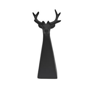 MONDEER ΧΡΙΣΤΟΥΓΕΝΝΙΑΤΙΚΟ ΔΙΑΚΟΣΜΗΤΙΚΟ ΤΑΡΑΝΔΟΣ 10x8.5x18.5cm ΑΛΟΥΜΙΝΙΟ ΚΑΦΕ TEXTURED
