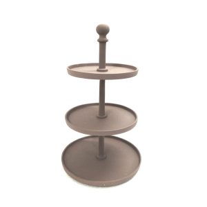 TRIVA ΟΡΝΤΕΒΙΕΡΑ 21x21x35cm ΑΛΟΥΜΙΝΙΟ ΣΑΠΙΟ ΜΗΛΟ