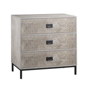 RUBIK ΣΥΡΤΑΡΙΕΡΑ 3ΣΥΡΤΑΡΙΑ CEMENT ΑΝΟΙΧΤΟ ΜΕ PATTERN 80x40x80cm