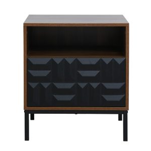 ZUMA ΚΟΜΟΔΙΝΟ ΚΑΡΥΔΙ ΜΑΥΡΟ 51.5x40x58.5cm