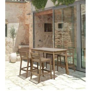 TOUJOUR ΤΡΑΠΕΖΙ BAR ΦΥΣΙΚΟ 131.5x70x90cm