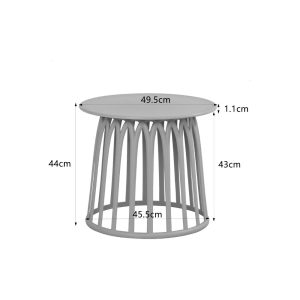 BASKET SIDE TABLE ΛΑΔΙ 49.5x49.5x44cm