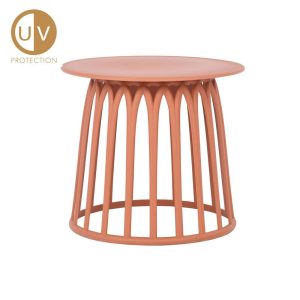 BASKET SIDE TABLE TERRACOTTA 49.5x49.5x44cm