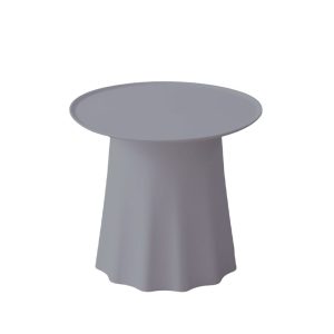 VOLANT SIDE TABLE ΓΚΡΙ ΑΝΟΙΧΤΟ 50x50x45cm