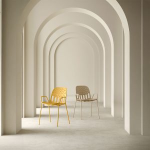 LIDO ΚΑΡΕΚΛΑ ΜΟΥΣΤΑΡΔΙ 57x55.5x80cm