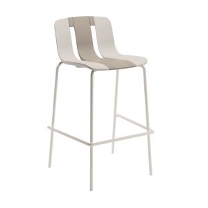 ART ΣΚΑΜΠΟ BAR ΜΠΕΖ OFF WHITE 51x44x105cm